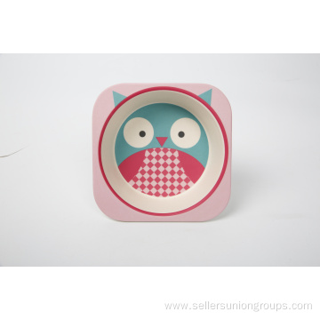 BAMBOO FIBRE KIDS DINNERWARE